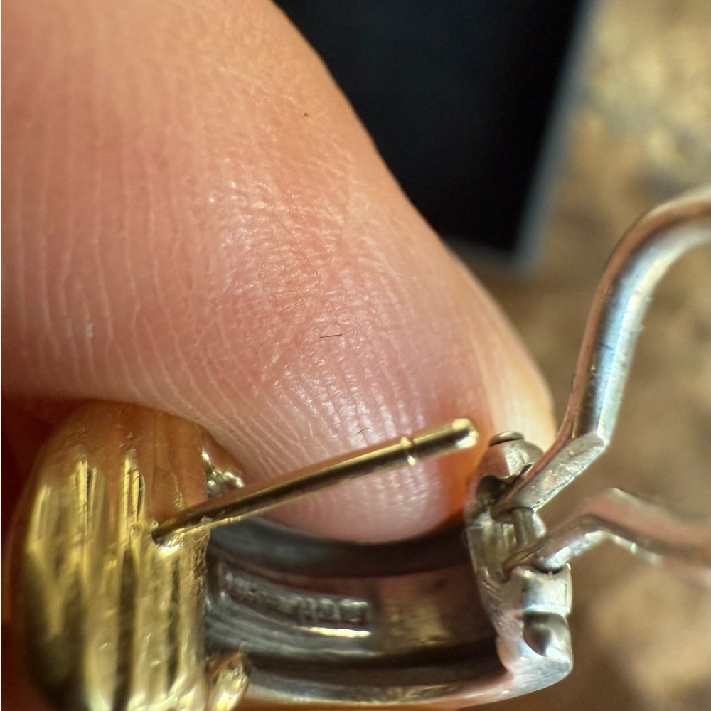 Tiffany & Co. Gold and Silver Atlas Clip - Picture 4 of 7